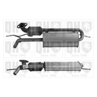 Catalyseur QUINTON HAZELL OEM 4514901681