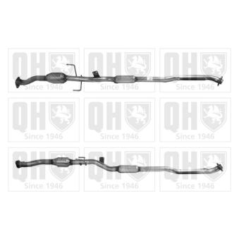 Catalyseur QUINTON HAZELL OEM 1742028350