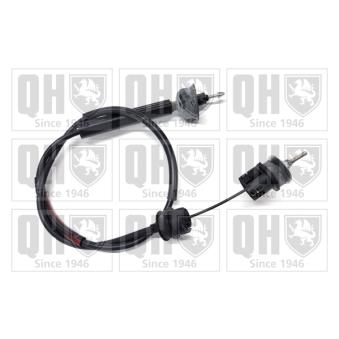 Tirette à câble, commande d'embrayage QUINTON HAZELL QCC1875 pour PEUGEOT 405 1.6 - 94cv