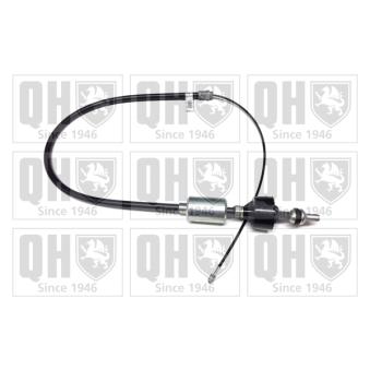 Tirette à câble, commande d'embrayage QUINTON HAZELL QCC1918 pour FORD SIERRA 1.7 - 80cv