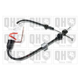 Tirette à câble, commande d'embrayage QUINTON HAZELL OEM 6N1721335B Tirette à câble, commande d'embrayage QUINTON HAZELL OEM 6N1721335B