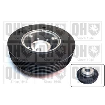 Poulie, vilebrequin QUINTON HAZELL QCD59 pour HYUNDAI XG 2.0 - 122cv