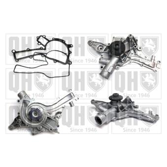 Pompe à eau QUINTON HAZELL QCP3381 pour AUDI 90 E 240 T - 170cv