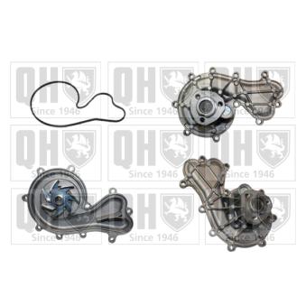 Pompe à eau QUINTON HAZELL QCP3788 pour BMW Série 5 3.0 TDI quattro - 262cv