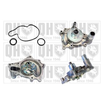 Pompe à eau QUINTON HAZELL QCP3817 pour MERCEDES-BENZ CLASSE E RS4 quattro - 420cv