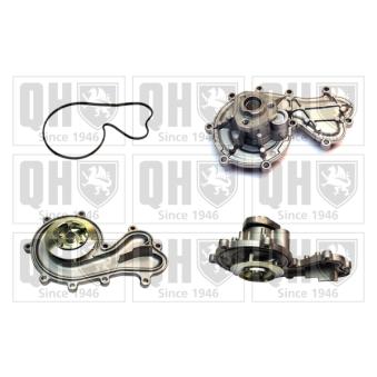Pompe à eau QUINTON HAZELL QCP3839 pour BMW Série 5 3.0 TDI quattro - 262cv
