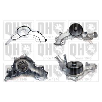 Pompe à eau QUINTON HAZELL QCP3900 pour JEEP WRANGLER 3.6 V6 - 284cv