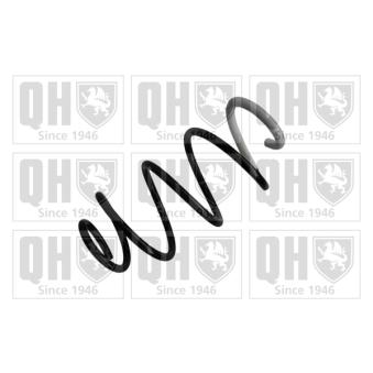 Ressort de suspension QUINTON HAZELL QCS5067 pour CITROEN DS5 1.6 THP 155 - 156cv