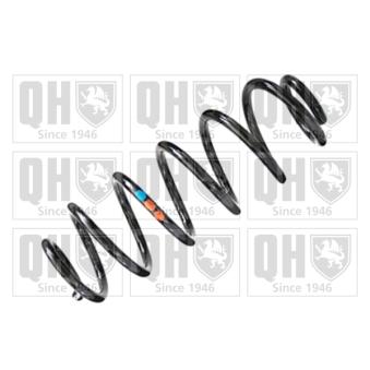 Ressort de suspension QUINTON HAZELL QCS5419 pour VOLKSWAGEN SCIROCCO 1.4 TSI - 125cv
