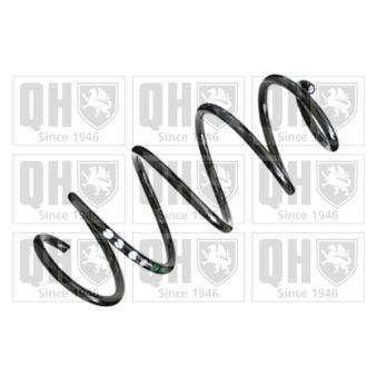 Ressort de suspension QUINTON HAZELL QCS7082 pour SKODA RAPID 1.2 TSI - 86cv