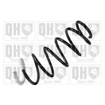 Ressort de suspension QUINTON HAZELL QCS7106 pour PEUGEOT 207 1.6 HDI - 112cv