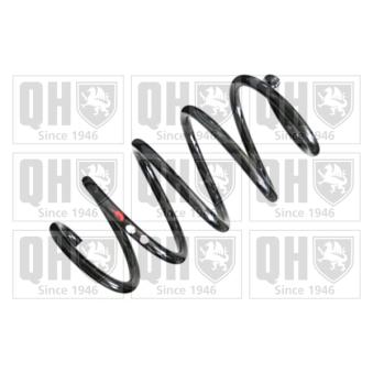 Ressort de suspension QUINTON HAZELL QCS7329 pour VOLKSWAGEN SCIROCCO 2.0 TDI - 177cv