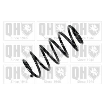 Ressort de suspension QUINTON HAZELL QCS7650 pour AUDI CABRIOLET 2.3 E - 133cv