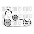 QUINTON HAZELL QDK116 - Jeu de courroies trapézoïdales à nervures