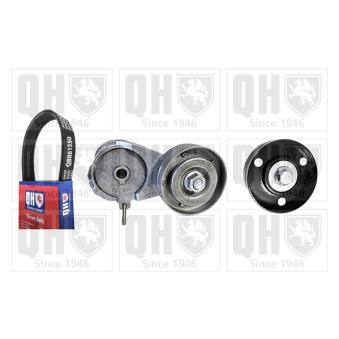 Jeu de courroies trapézoïdales à nervures QUINTON HAZELL QDK183 pour FORD SIERRA 4.8is - 360cv