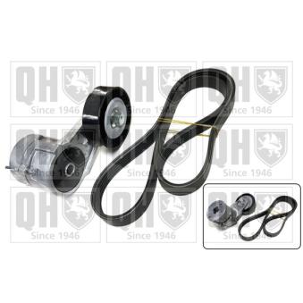 Jeu de courroies trapézoïdales à nervures QUINTON HAZELL QDK48 pour OPEL COMBO 1.6 16V - 94cv