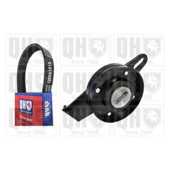 Jeu de courroies trapézoïdales à nervures QUINTON HAZELL [QDK50]