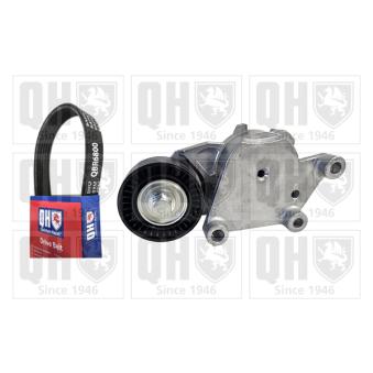 Jeu de courroies trapézoïdales à nervures QUINTON HAZELL QDK86 pour FORD FOCUS 1.6 TDCi - 109cv