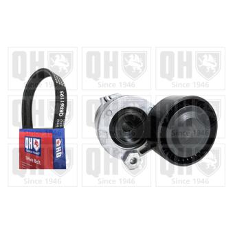 Jeu de courroies trapézoïdales à nervures QUINTON HAZELL QDK92 pour VOLKSWAGEN GOLF 1.5 DCI - 110cv