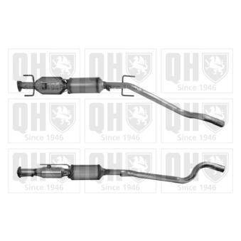 Filtre à particules / à suie, échappement QUINTON HAZELL [QDPF11076H]