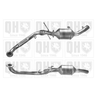 Filtre à particules / à suie, échappement QUINTON HAZELL [QDPF11115]