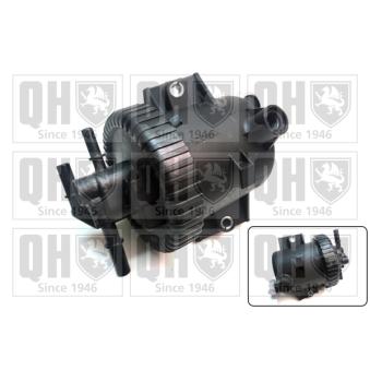 Boîtier, filtre de carburant QUINTON HAZELL QFF0074BH1 pour FIAT ULYSSE 2.2 JTD - 163cv