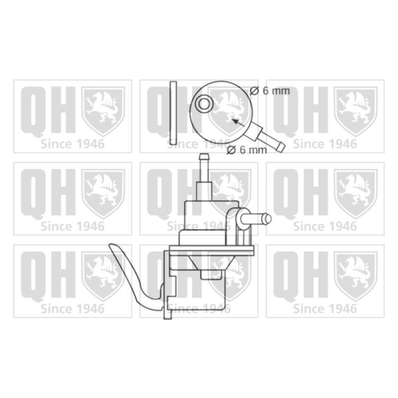 Pompe à carburant QUINTON HAZELL QFP157 - Visuel 1