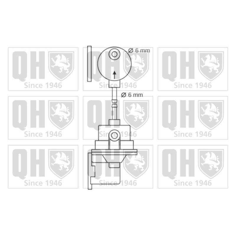 Pompe à carburant QUINTON HAZELL QFP45 - Visuel 1