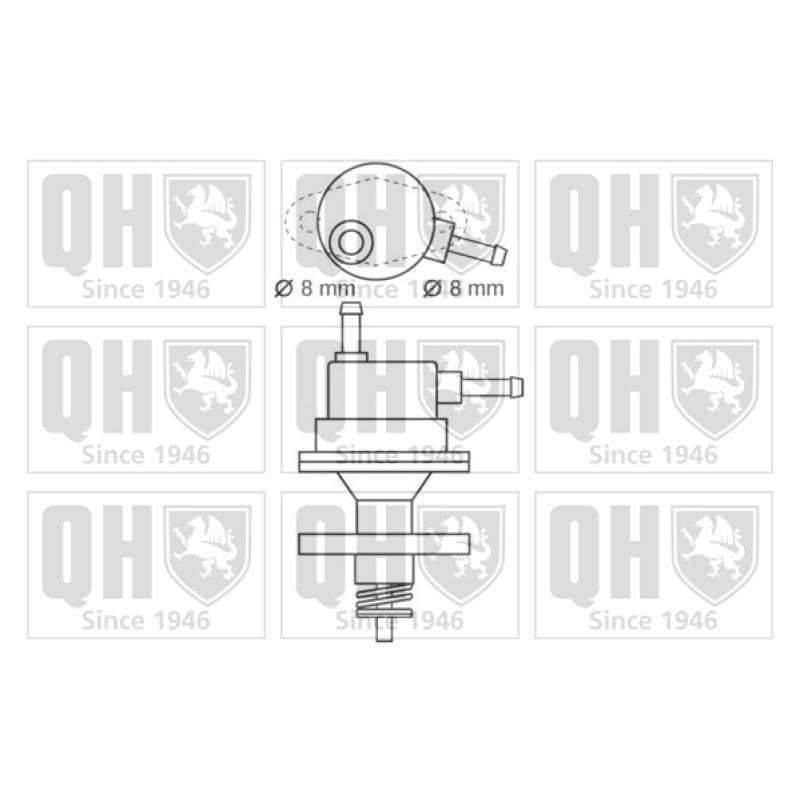 Pompe à carburant QUINTON HAZELL QFP525 - Visuel 1