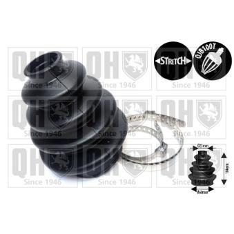 Joint-soufflet, arbre de commande QUINTON HAZELL QJB8080