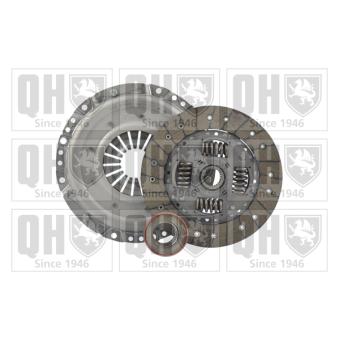 Kit d'embrayage QUINTON HAZELL QKT1299AF pour MERCEDES-BENZ CLASSE E E 200 - 136cv