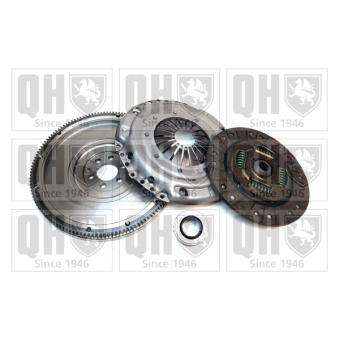Kit d'embrayage + Volant moteur QUINTON HAZELL QKT5140AF pour BMW Série 3 2.0 TDI - 110cv