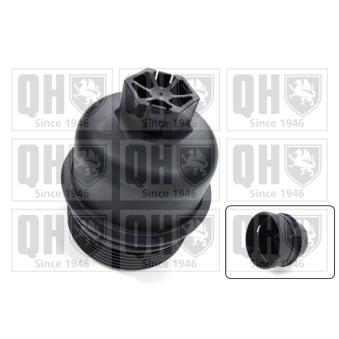 Couvercle, boîtier du filtre à huile QUINTON HAZELL OEM 4431216