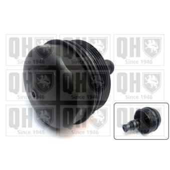 Couvercle, boîtier du filtre à huile QUINTON HAZELL [QOC1028]