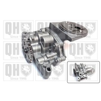 Pompe à huile QUINTON HAZELL QOP1010 pour CITROEN BX 1.4 - 73cv