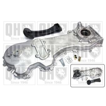 Pompe à huile QUINTON HAZELL QOP1012 pour FIAT PANDA 1.3 D Multijet 4x4 - 95cv