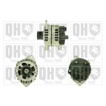 Alternateur QUINTON HAZELL QRA1207 pour TOYOTA LAND CRUISER 2.8 JTD 4x4 - 128cv