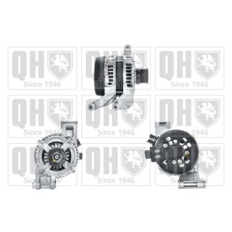 Alternateur QUINTON HAZELL QRA1653 pour AUDI 80 2.0 - 145cv