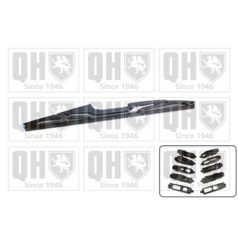 Balai d'essuie-glace QUINTON HAZELL QRW013 pour AUDI 100 2.0 TDI - 110cv