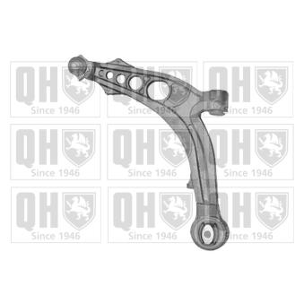 Triangle ou bras de suspension (train avant) QUINTON HAZELL OEM 46551732