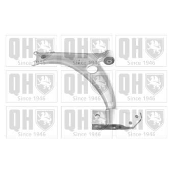 Triangle ou bras de suspension (train avant) QUINTON HAZELL QSA2402S pour VOLKSWAGEN SHARAN 2.0 TDI - 136cv