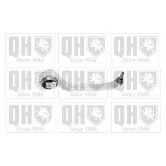 Triangle ou bras de suspension (train avant) QUINTON HAZELL OEM 4E0407693M