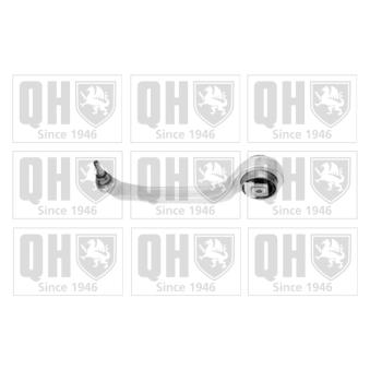 Triangle ou bras de suspension (train avant) QUINTON HAZELL OEM 4E0407694M