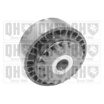 Poulie-tendeur, courroie trapézoïdale à nervures QUINTON HAZELL OEM 7700870795