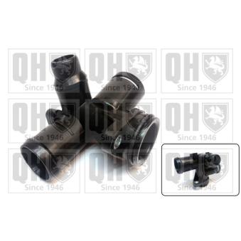 Bride de liquide de refroidissement QUINTON HAZELL QTH1020CF pour CITROEN BERLINGO 2.0 TFSI quattro - 200cv