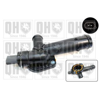 Bride de liquide de refroidissement QUINTON HAZELL QTH1038CF pour VOLKSWAGEN AMAROK 2.0 BiTDI - 163cv