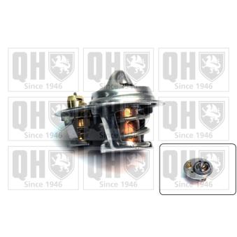 Thermostat d'eau QUINTON HAZELL QTH461 pour MAZDA 626 2.0 D GLX Comprex - 75cv