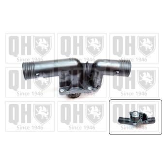 Thermostat d'eau QUINTON HAZELL QTH512K pour FORD TRANSIT 318 is - 140ch