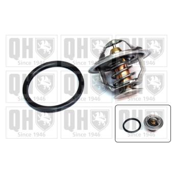 Thermostat d'eau QUINTON HAZELL QTH558K pour IVECO DAILY 35 S 13.35 C 13 - 125cv