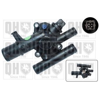 Thermostat d'eau QUINTON HAZELL QTH591K pour CITROEN C3 1.9 DCI - 110cv